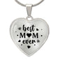 Heart Pendant Necklace - Follow Your Dreams