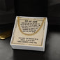 To My Grandson Necklace, Men Grandson Necklace Personalised, Go Forth and Aim for the Skies
