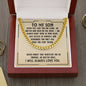 To My Son Necklace - You Will Be One of the Most Beautiful Chapters