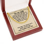 To My Son Necklace - You Will Be One of the Most Beautiful Chapters