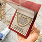 To My Grandson Necklace, Never Doubt Yourself, Remember the Faith I Have in You
