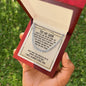 To My Grandson Necklace - I Will Always Look After You to Make Sure You Are Ok