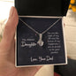 To My Beautiful Wife Necklace, Romantic Gifts for Wife, Unique Gifts for Wife from Husband
