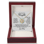 To My Granddaughter Necklace - In My Eyes, There Is No One That Can Equal Your Beauty