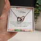 Unique Mother and Daughter Necklace, I Love You Infinity and Beyond