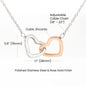 Unique Mother and Daughter Necklace, I Love You Infinity and Beyond