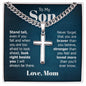 To My Grandson Necklace - Always Remember How Much I Love You