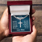 To My Grandson Necklace - Always Remember How Much I Love You