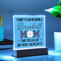 My Dad My Guardian Angel Acrylic Square Plaque
