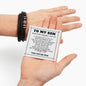 To My Son Bracelet - Nothing and Nobody Not Even Time Will Ever Change That