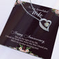 To My Beautiful Wife Necklace from Husband, Gifts for Wife Birthday from Husband