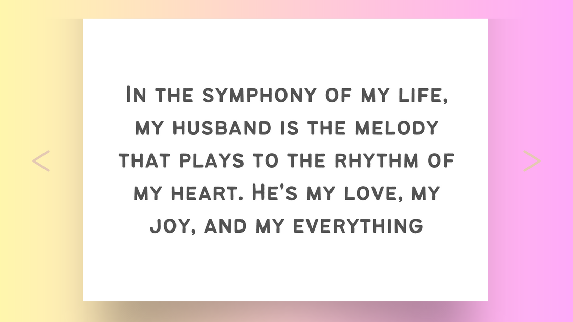 10 Heartfelt "My Husband Is My Life" Quotes to Express Your Love Today ...