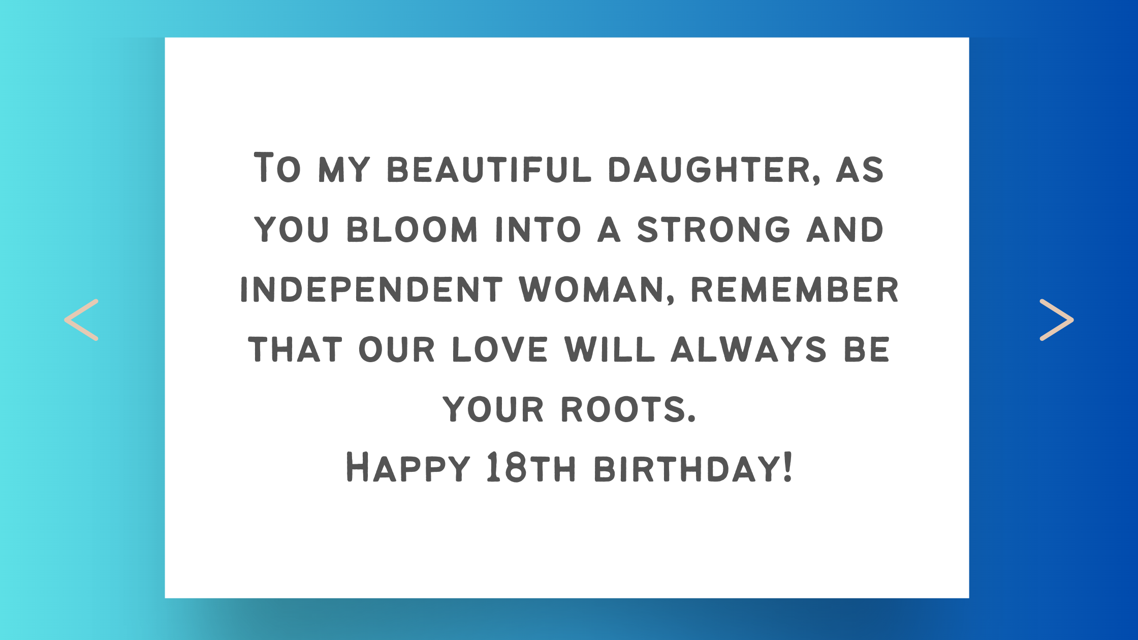 10 Unique 18th Birthday Quotes for Your Daughter to Cherish 🎉 (May 24, 2022)