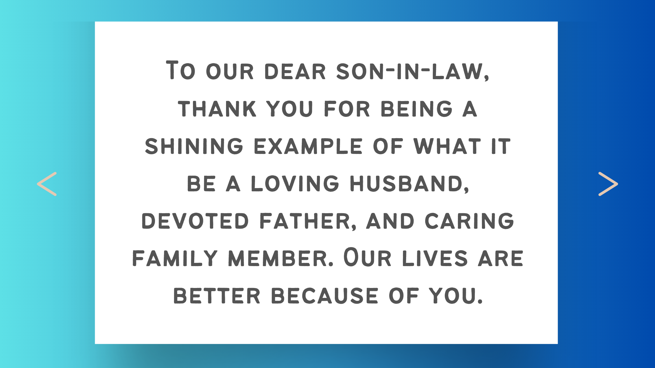 Heartfelt ‘Thank You’ Quotes for My Son-in-Law to Show My