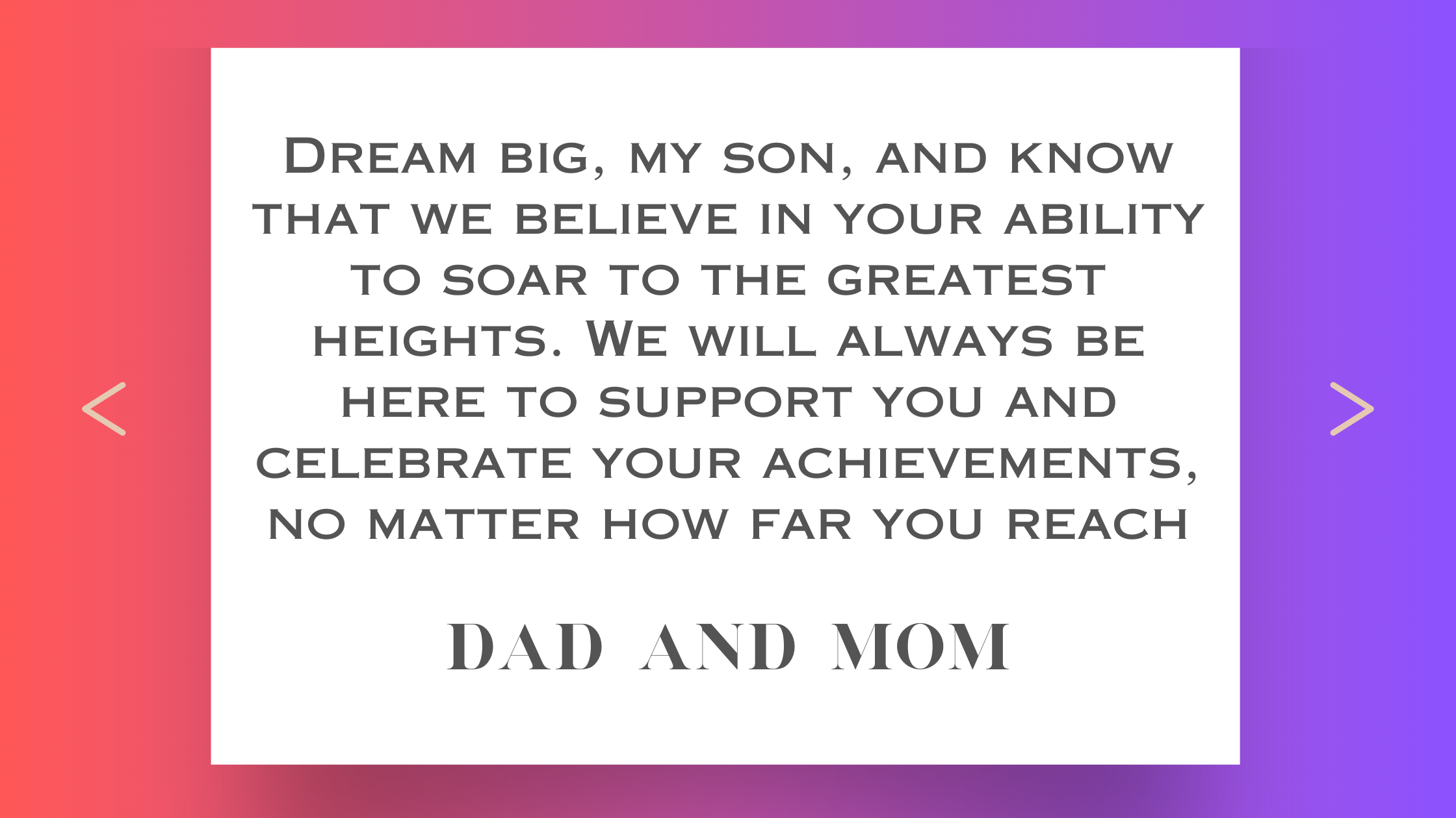 🔟 Heartfelt and Meaningful Quotes for Son from Dad and Mom 💌