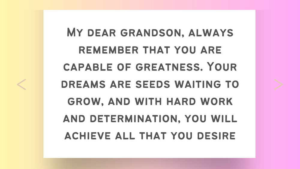 10 Heartwarming 🌻 Inspirational Quotes from Grandma to Grandson 🌟