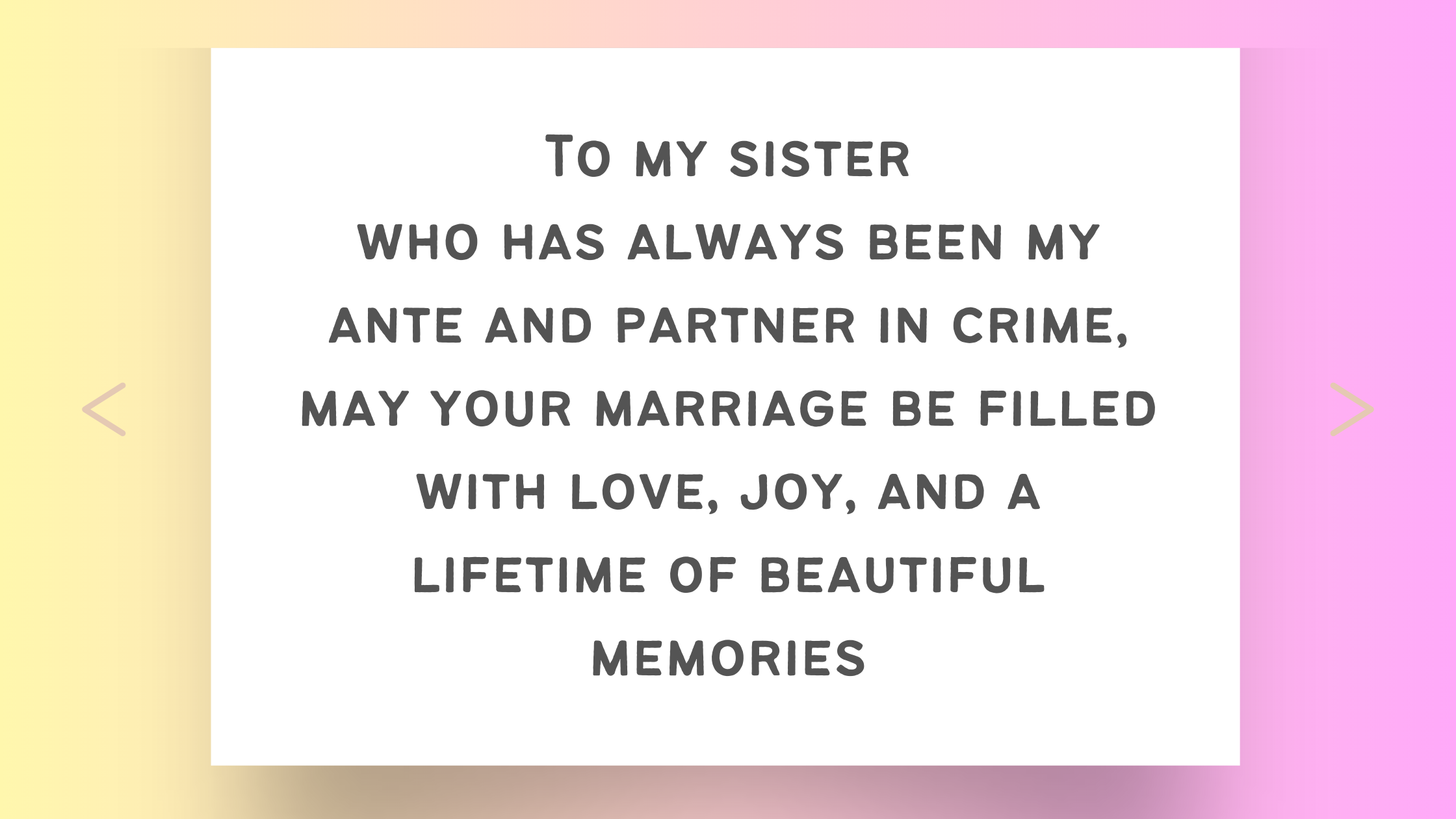 10 Heartwarming Emotional Sister Marriage Quotes to Cherish on [May 19, 2023] 💕💍