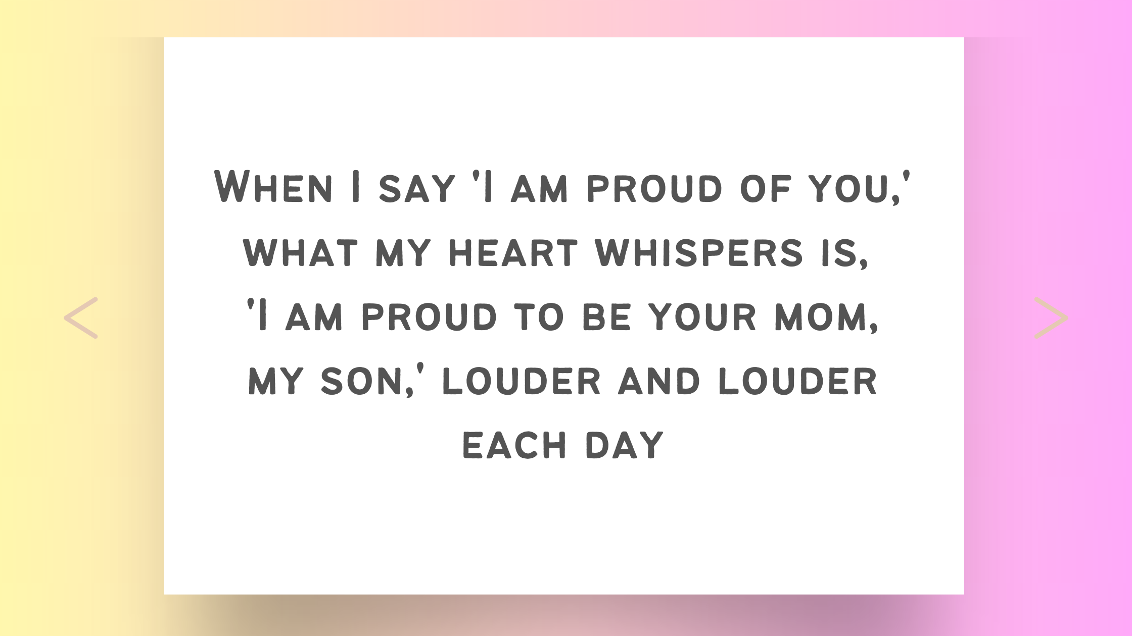 10 Inspiring Proud Mom Quotes for My Son That Beam with Love and Pride