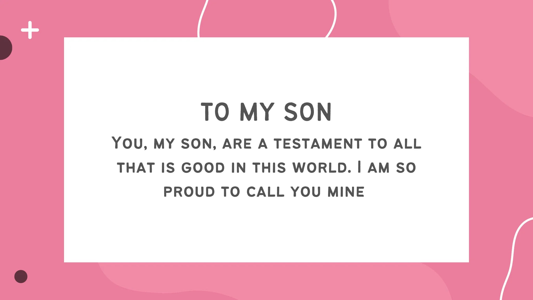 10 Heartfelt Quotes for Son from a Loving Mother