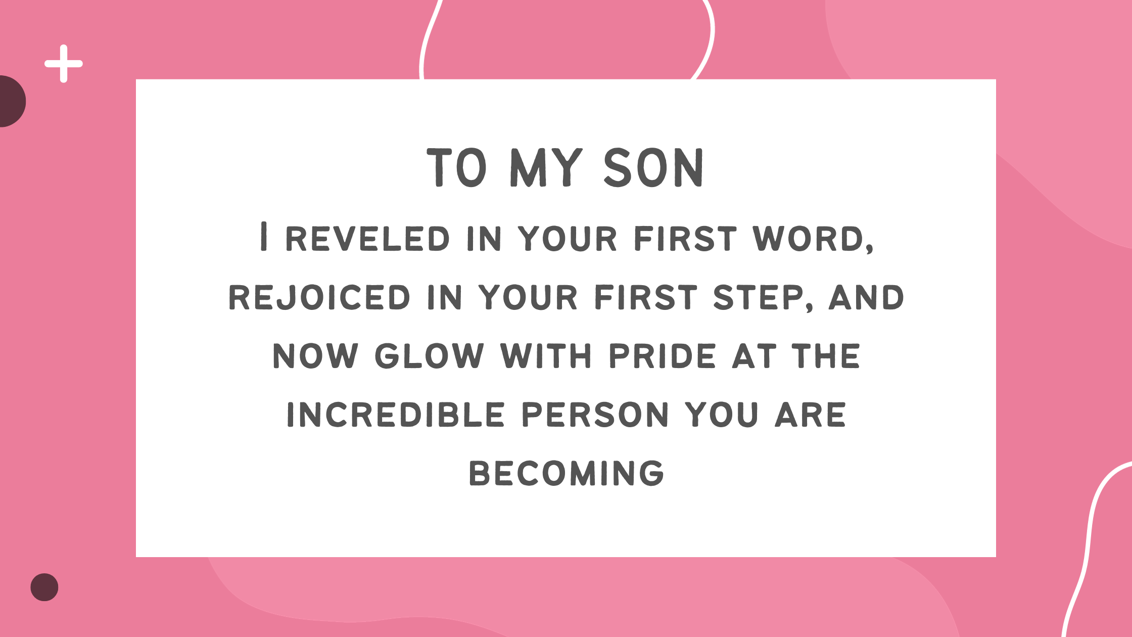 10 Inspiring Proud Mom Quotes for My Beloved Son