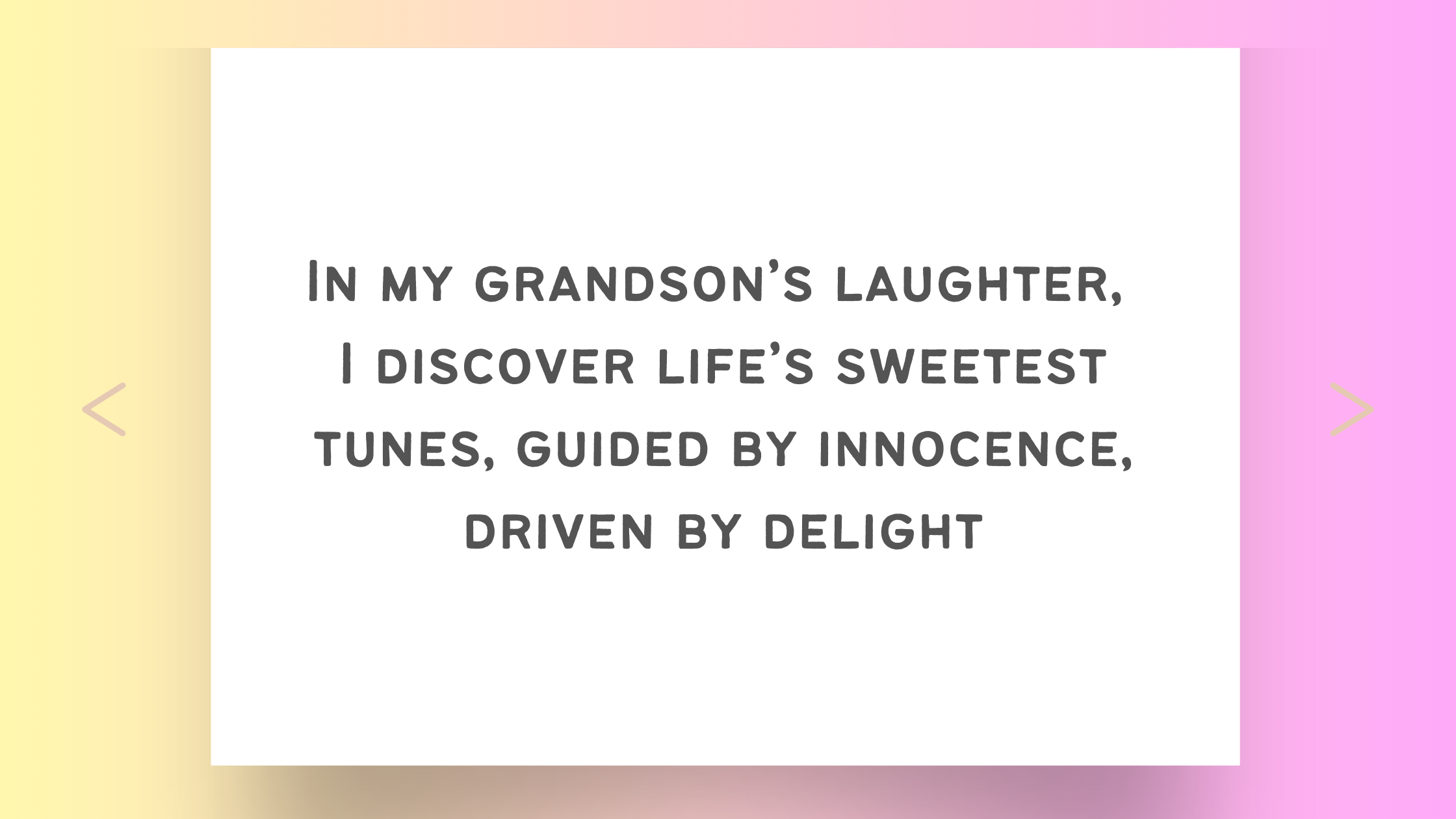 10 Cherished Phrases of Special Words for My Grandson That Warm The He