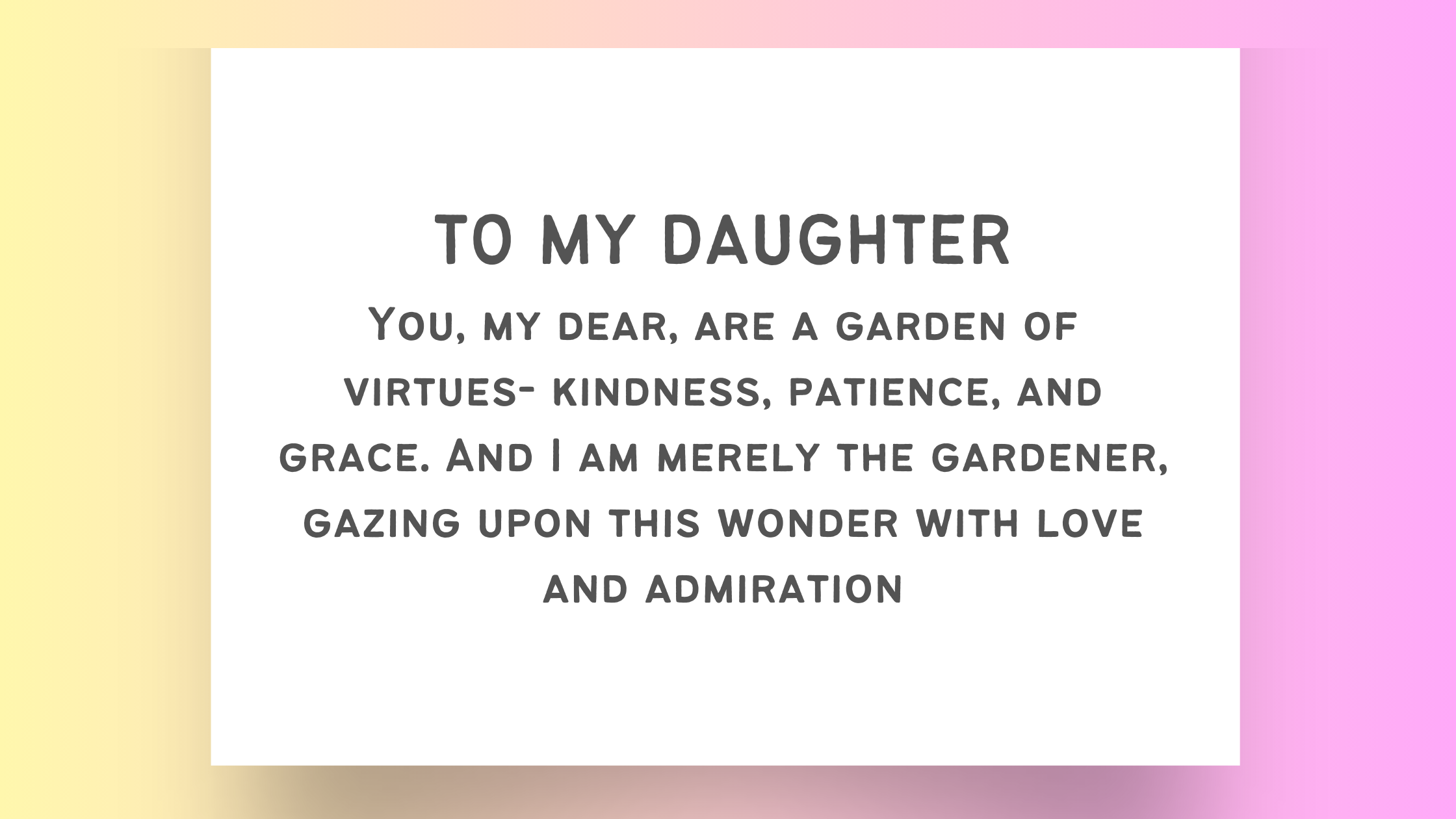 10 Expressive Phrases: A Mother's Loving Words for Lovely Daughter