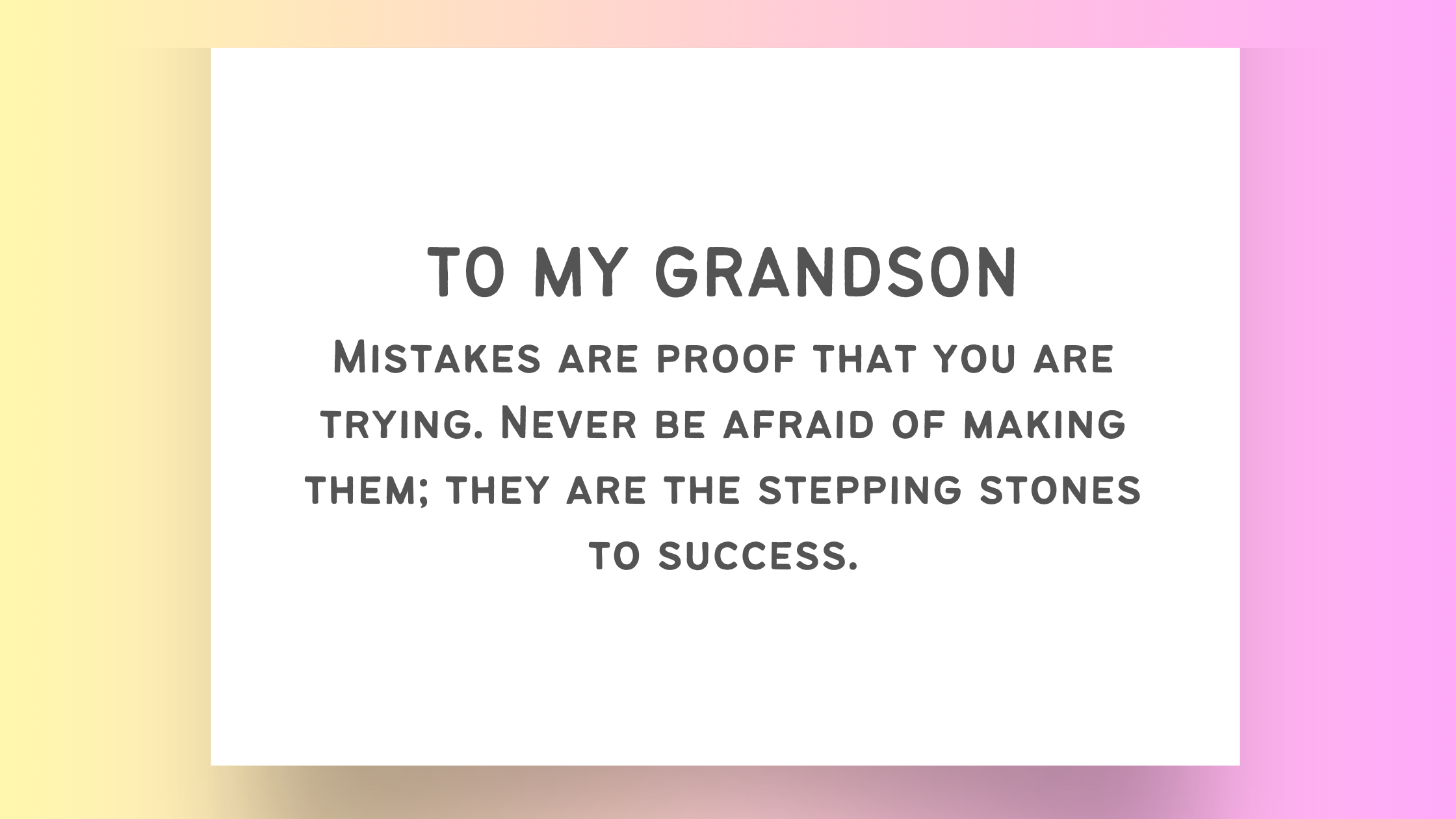 10 Heartfelt Life Lessons I Wish to Impart: A Message from Grandpa to His Grandson