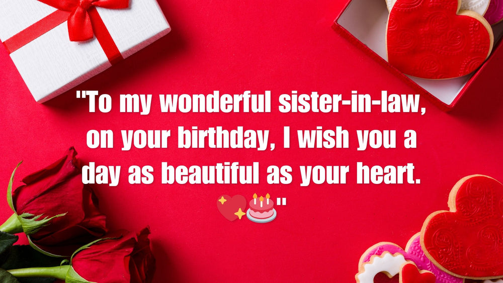 15 Heartfelt Birthday Wishes for Your Sister-in-Law: Celebrate with Love and Warmth 🎉👭💖