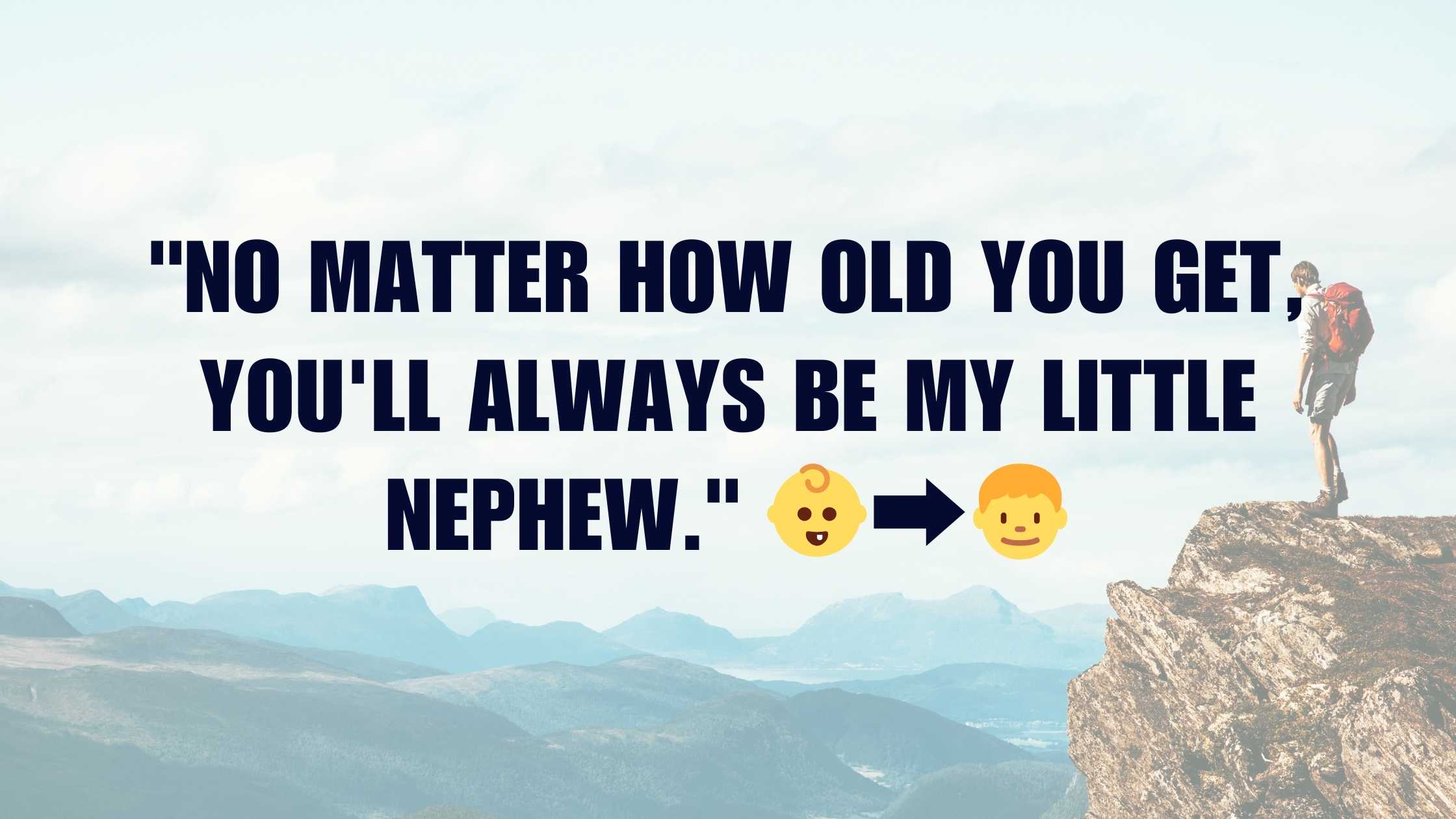 30 Heartwarming Aunt and Nephew Relationship Quotes for Instagram 💕📸 |  All Love Here, image size:2240x1260