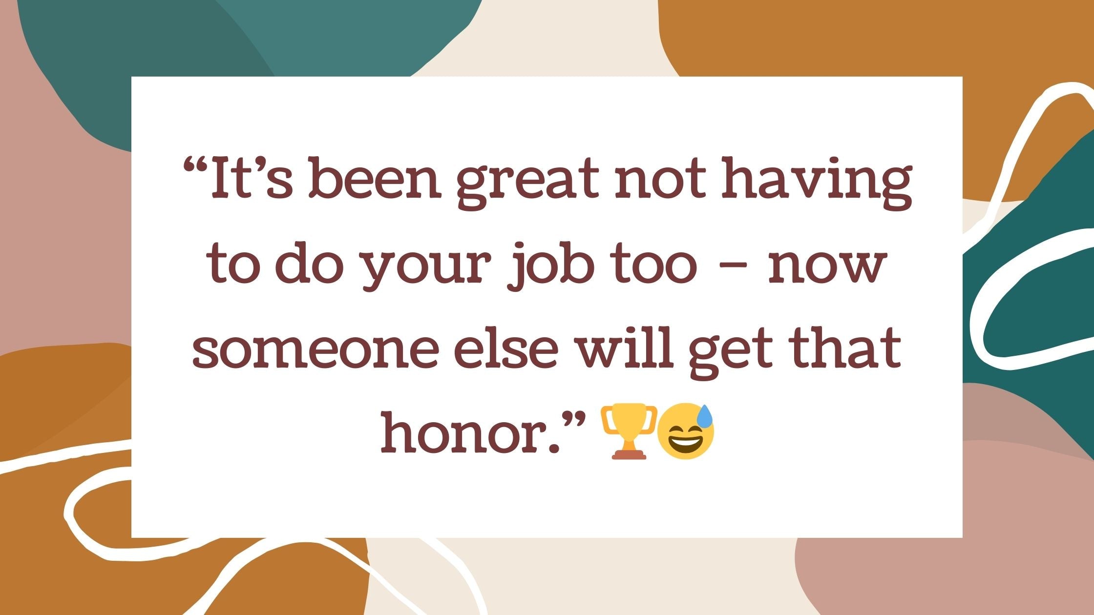 Send Off Colleague Message 18 Sarcastic Farewell Messages to Send off Your Colleague with a Smile ...
