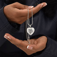 Load image into Gallery viewer, Best Mom Ever Gifts from Daughter / Son - Engraved Heart Necklace
