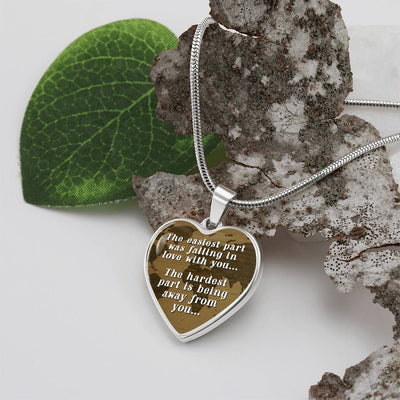 Load image into Gallery viewer, Silver Women Heart Necklace - The Easiest Part Snake Chain

