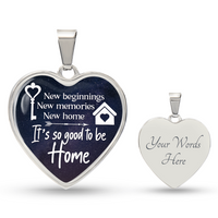 Load image into Gallery viewer, Silver Women Heart Necklace - New Beginnings Snake Chain
