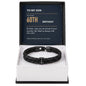 To My Son 60th Birthday Men's Personalized Name Bracelet from Mom