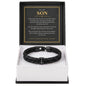 To My Son Personalized Name Bracelet - Loved Through Every Season