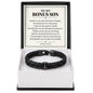 To My Bonus Son Personalized Name Bracelet - The Blessing of Loving You