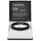 To My Grandson 21st Birthday Men's Personalized Name Bracelet from Grandma