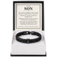 To My Son Personalized Name Bracelet - You Will Always Have My Heart