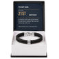 To My Son 21st Birthday Men's Personalized Name Bracelet from Mom