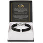 To My Son Personalized Name Bracelet - Forever in Your Corner