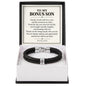 To My Bonus Son Personalized Name Bracelet - Forever Held in My Heart