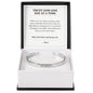 Trust God One Day at a Time Cuff Bracelet Faith Gift