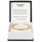 To My Best Friend Cuff Bracelet Gift - Friends Forever