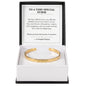 To a Very Special Nurse Cuff Bracelet Appreciation Gift