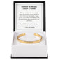 Family Is More Than a Name Cuff Bracelet Friendship Gift