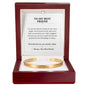 To My Best Friend Cuff Bracelet Gift - Friends Forever