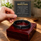 To My Bonus Son Personalized Name Bracelet - Proud to Call You Family