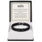 To My Son Personalized Name Bracelet - You Will Always Have My Heart