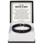 To My Bonus Son Personalized Name Bracelet - The Blessing of Loving You