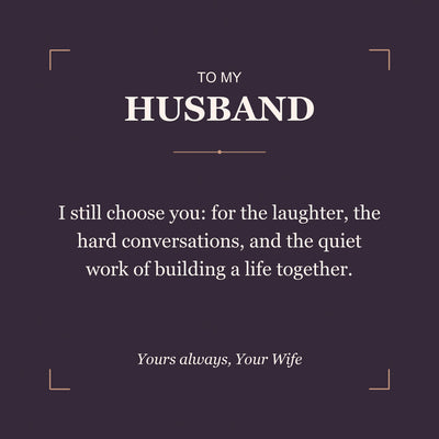 Load image into Gallery viewer, To My Husband, I Still Choose You - Personalized Name Bracelet
